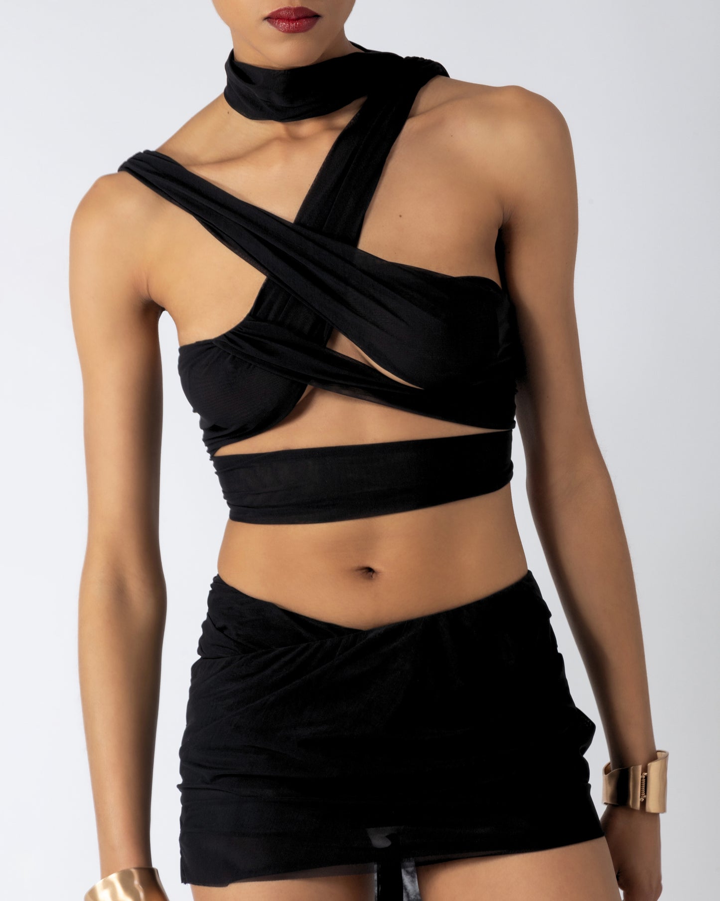 WRAP Mini skirt - Tulle