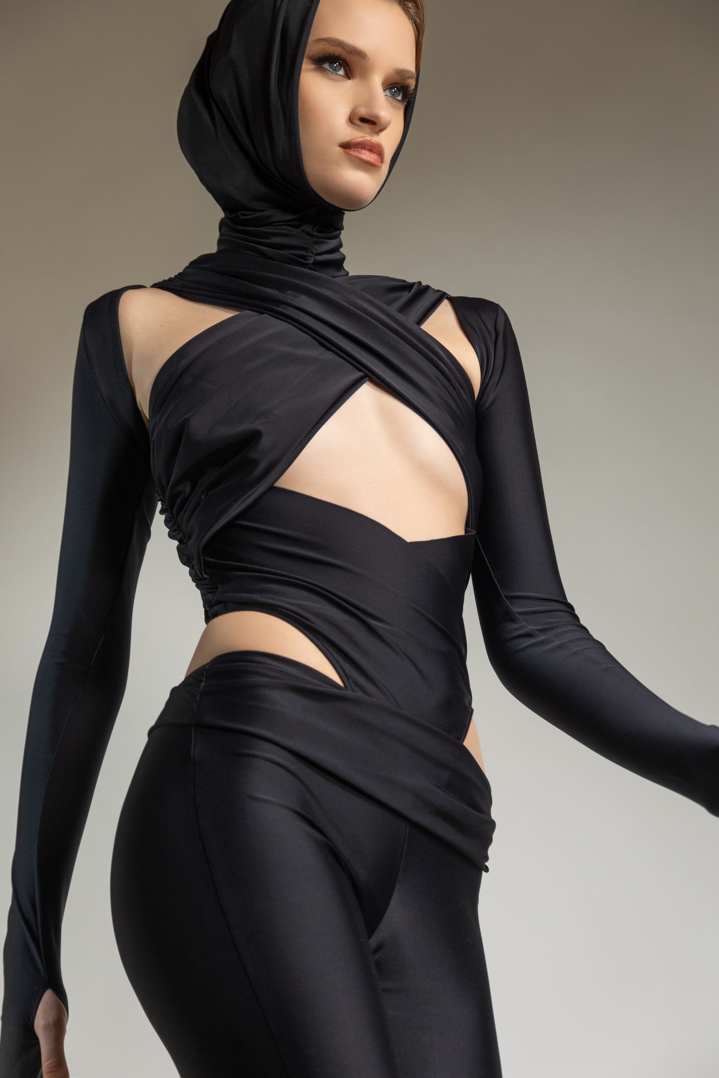 BONDAGE JSUIT black details